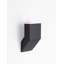 Black Integrated LED Outdoor Flush Mount
