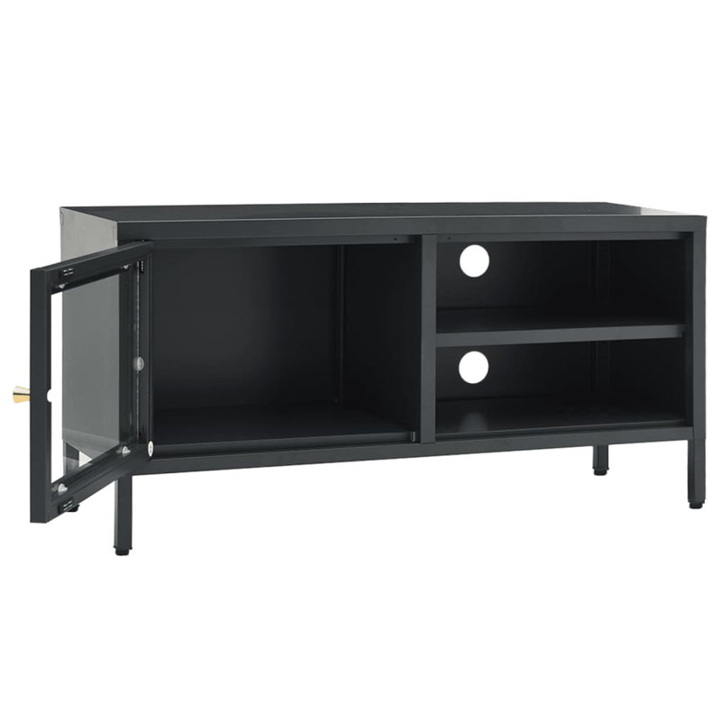 Meuble télé Farmingville, Anthracite