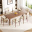 Chaise rembourrée en bois massif robuste et durable - Chaise d'appoint pour un confort et un soutien durables-2031609594-2031609592