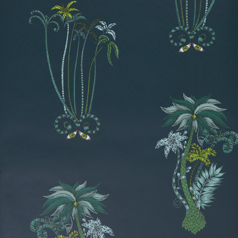Jungle, Teal Blue