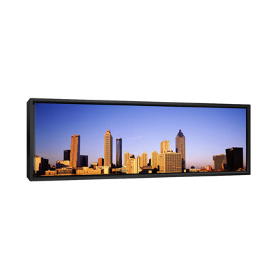 «Panoramic Skyscrapers in a City, Atlanta, Georgia», reproduction de photo sur toile