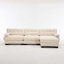 Canapé modulaire modulaire Cloud Couch avec repose-pieds mobile et siège profond-101471966