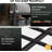 Hugo Modern Platform Bed Frame with 2-Tier Wood Storage Headboard LED Lights and Charging Station-248907154-232753174