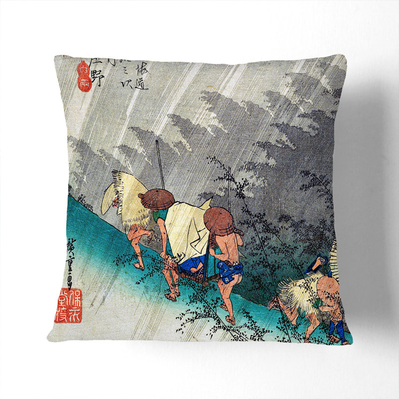 Square Throw Cushion, 55cm H x 55cm W x 20cm D