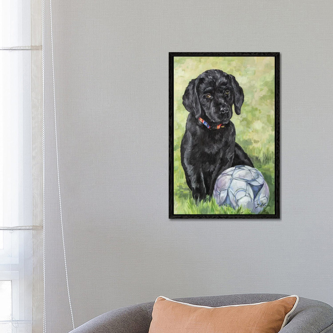 Soccer Lab von Debi Coules - Galerie-Giclée auf Leinwand