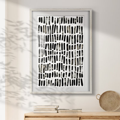 Ink March II -Framed Print