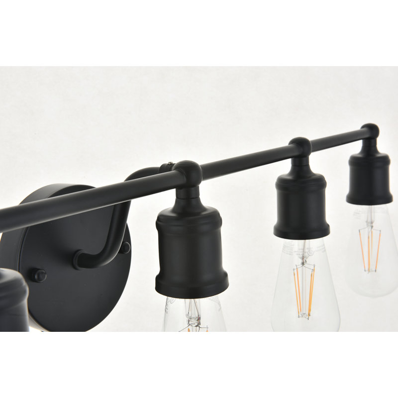Applique à bras à intensité variable Sumas, H 5,6 po x l 8,7 po x P 8,7 po, Noir/laiton, Deux lumières