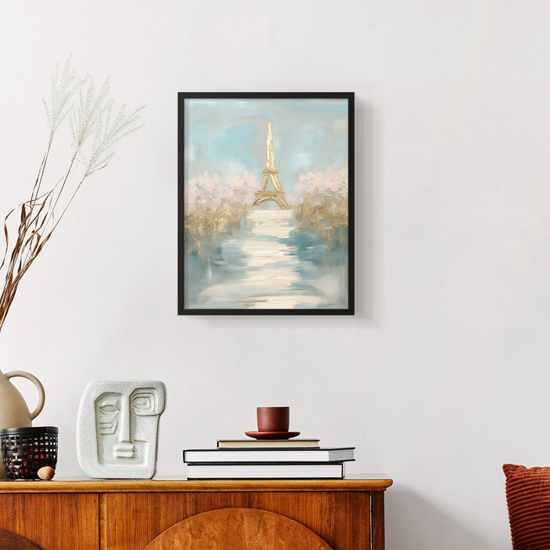 Paysages de la série III - reproduction encadrée de qualité supérieure - prête à être accrochée - aucun clou requis