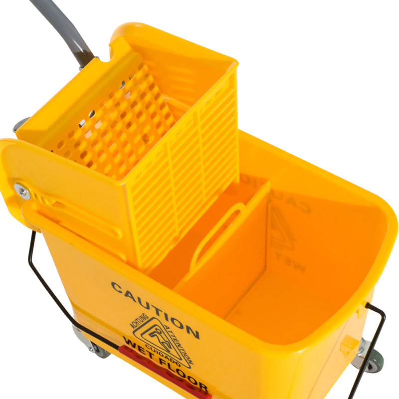 Alefiyah Cleaning Trolley Driving Bucket Mop with Press