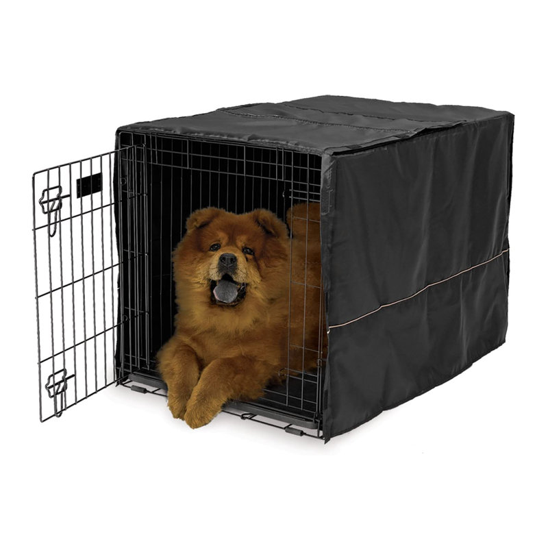Fabric Pet Crate Cover, 24”H x 23”W x 36”D