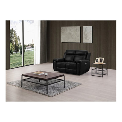 Cejas Genuine Leather Electric Power Recliner 2 Seater Sofa