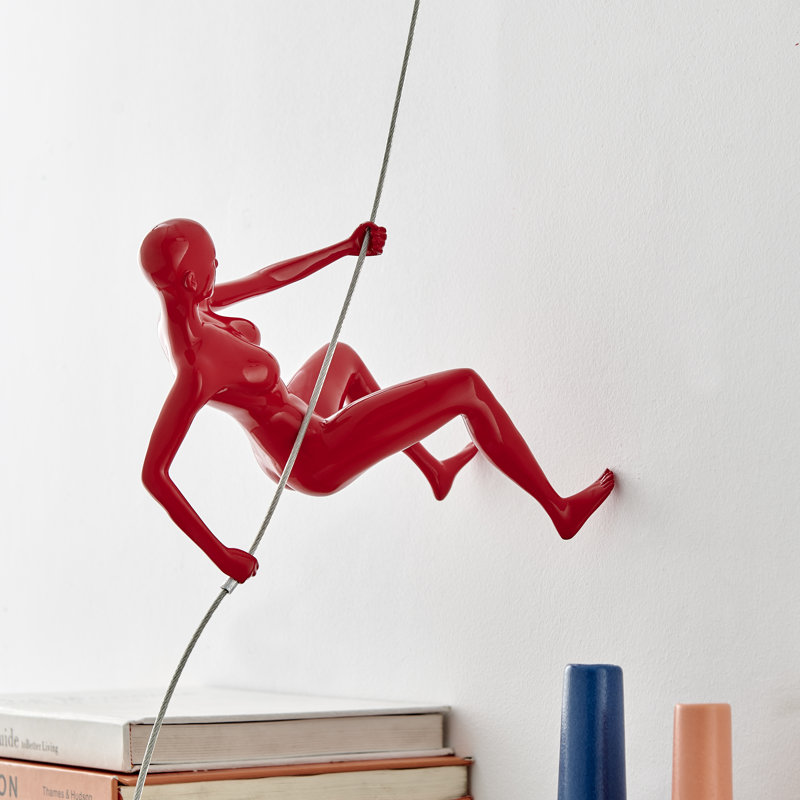 Décoration murale Finesse, Rouge