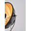 Lampe trépied transitionnelle noire 1 lumière 