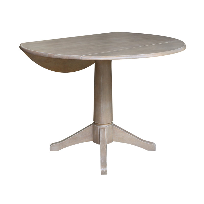 Table de salle à manger Sturges, Gris taupe délavé / gris taupe délavé