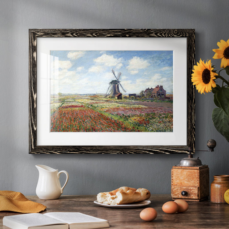 Tulipes des Pays-Bas par Monet, Noir