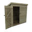 Shameeza 4 ft. W x 4 ft. D Solid Wood Garden Shed
