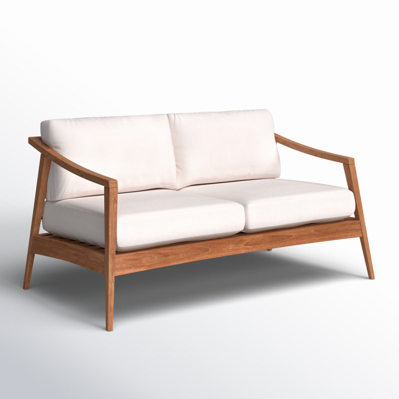 Tango Outdoor 2 - Seat Loveseat, Canvas Natural Sunbrella® Canvas