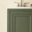 Meuble-lavabo simple autoportant de 18 po avec plateau entièrement assemblé