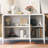 Carlisa 48'' W Sideboard With 3 Fluted Doors And Adjustable Shelves-1508320421