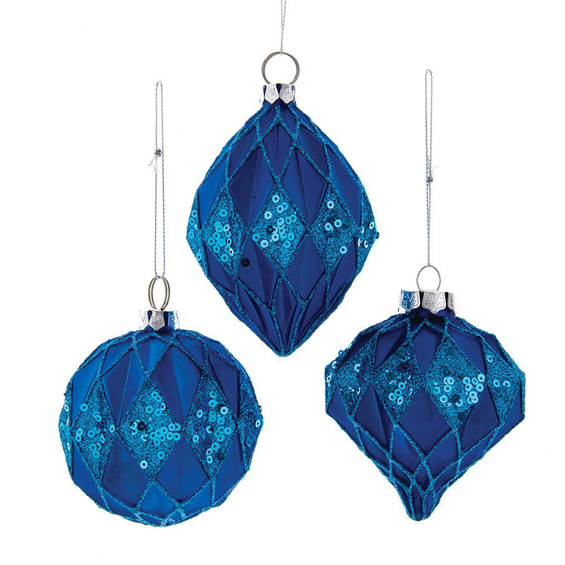 Ensemble d'ornement boule Sequin