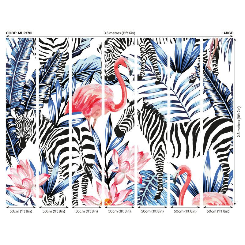 Nowata Matte Wall Mural, 280cm L x 350cm W