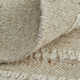 Jalaycia Abstract Hand Loomed Wool Area Rug in Beige/White