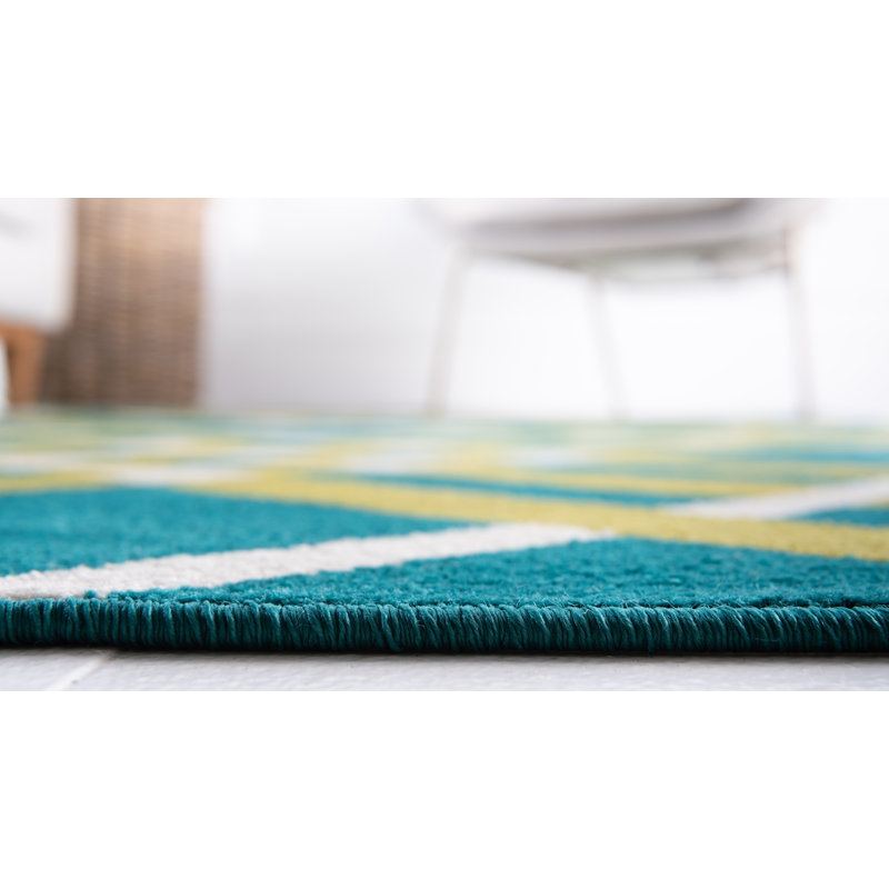 Plaid Indoor Rug, Runner 2' x 6'1"