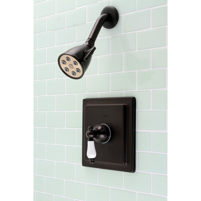 Kingston Brass VB8655PLSO Victorian Tub & Shower Shower Faucet, Oil Rubbed Bronze