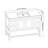 Mclamb 49'' Double Bathroom Vanity with Resin Top-153703558