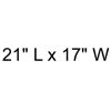 Dex™️ Series KRAUS 21" L Undermount 16 Gauge Stainless Steel Single Bowl Kitchen Sink