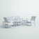 Quadis 4 - Person Patio Conversation Sets with Cushions