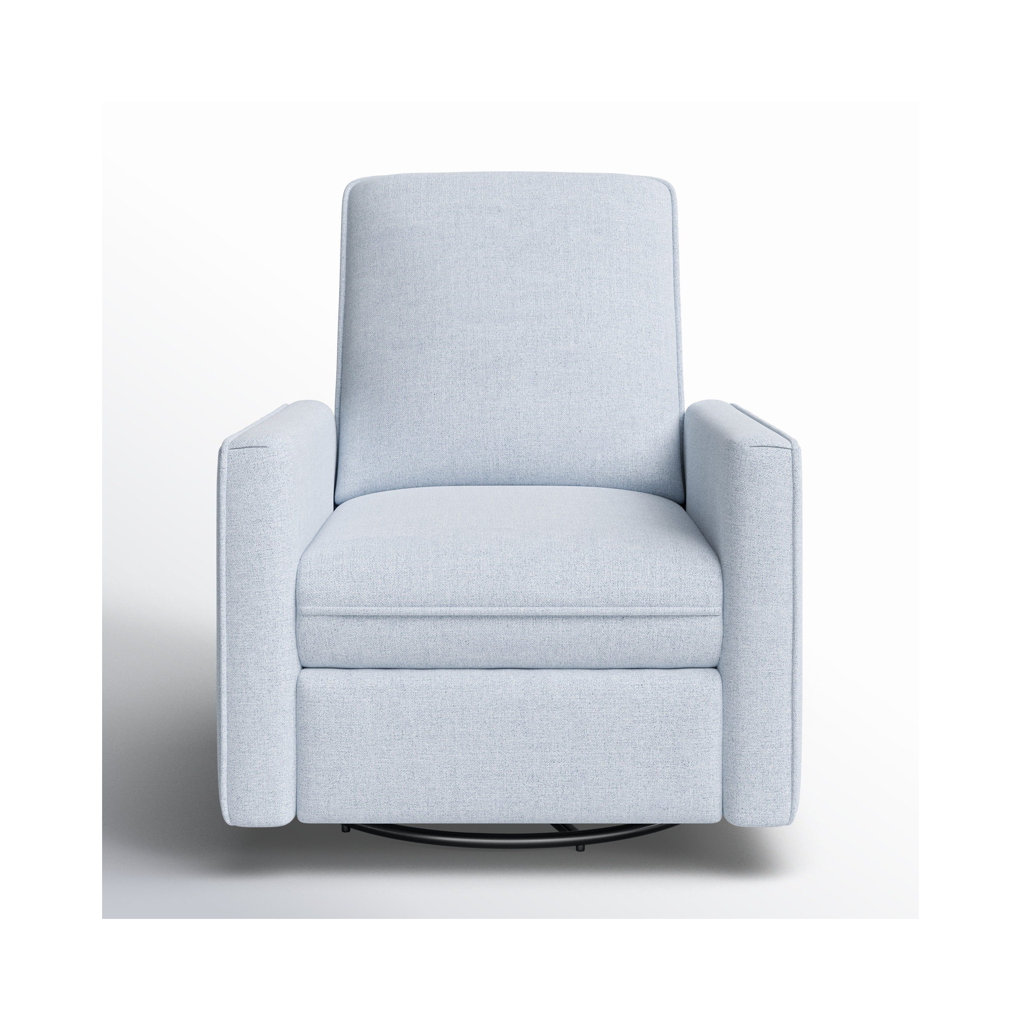 Penny Recliner And Swivel Glider In Eco-Performance Fabric, Blue