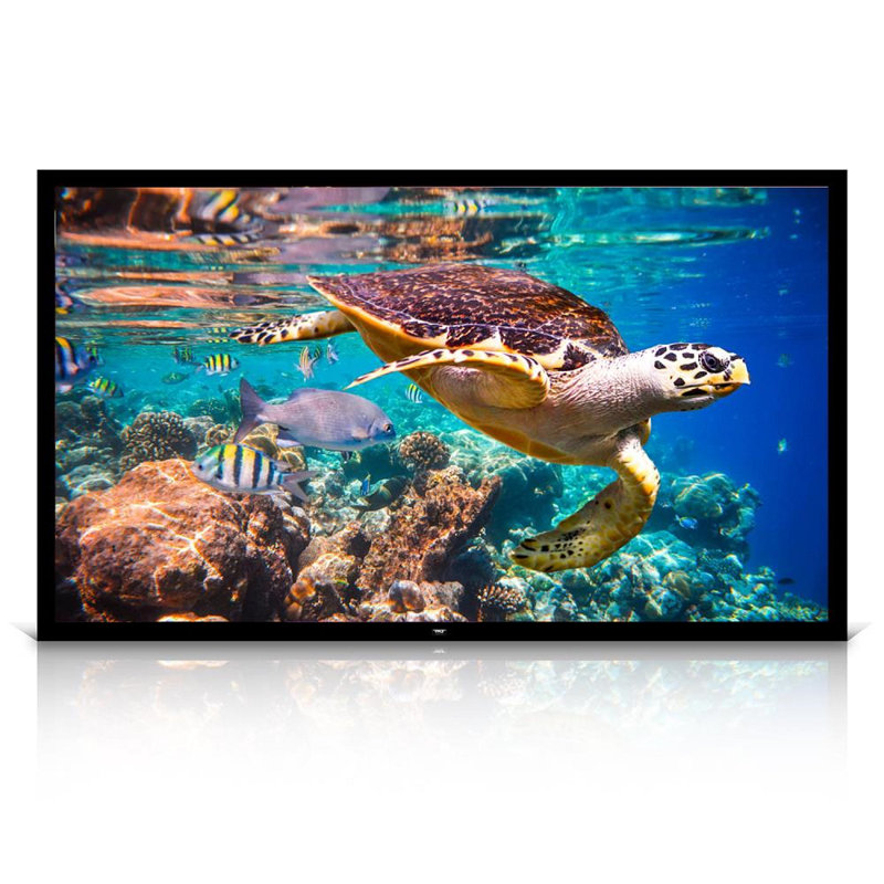 Pyle Fixed Frame Projector Screen Projector Screen, 120"