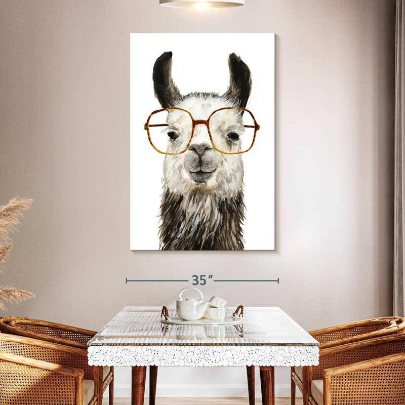 Brampt Hip Llama III, 51" H x 34" W