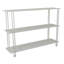 Étagère de rangement à 4 niveaux Rasha, tablettes spacieuses, métal-104469465-104469467