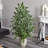 60'' Faux Palm Tree in Ceramic Planter