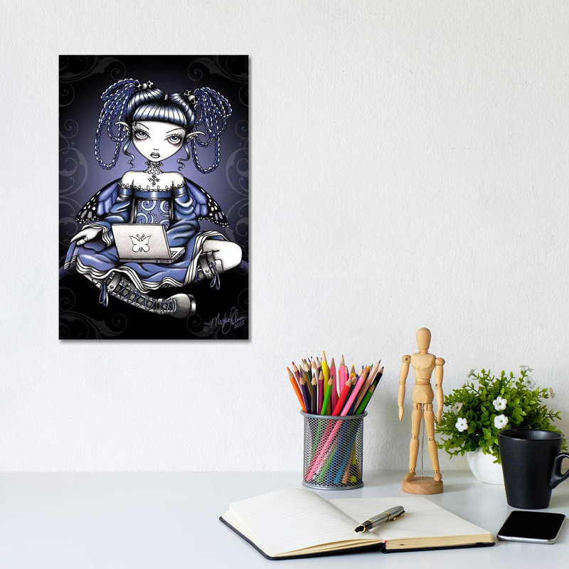 Stacy 1 Piece Wrapped Canvas Wall Art, 20.32 cm H x 30.48 cm W
