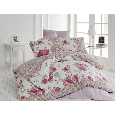 Cotton Floral Duvet Cover