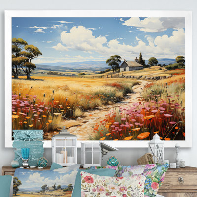 Farm Summer Fauvist Field IV