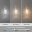 Luminaire suspendu simple à 1 lumière Lykeisha-971442691