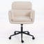 Chaise de bureau ergonomique avec accoudoirs réglables à 5 vitesses et roues-1350454220