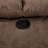  38.9" Wide Cozy and Supportive Manual Recliner Chair with Heat and Vibration Massage-1666444486