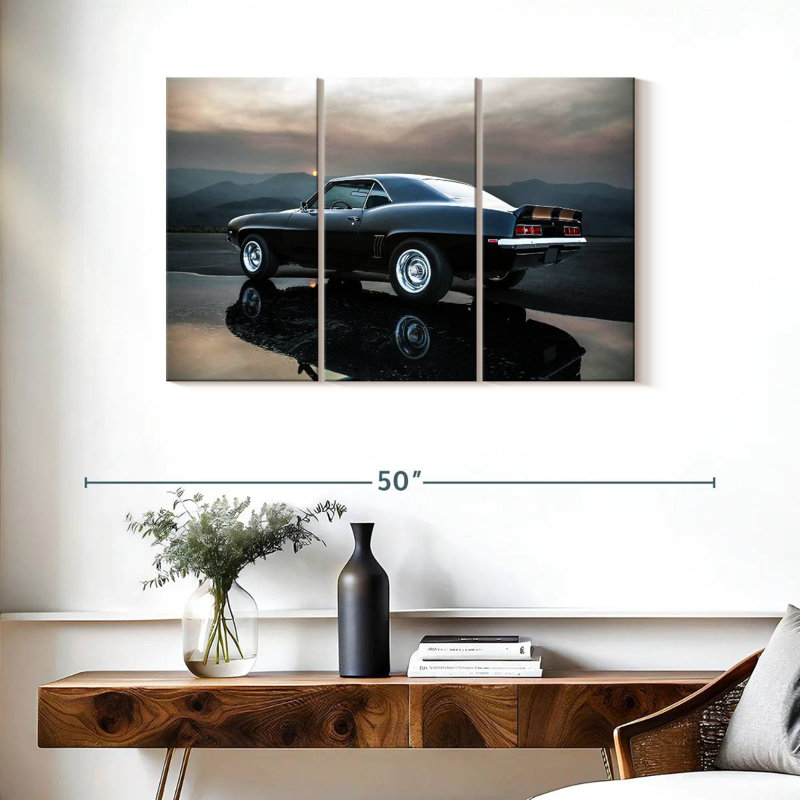 Mehar Muscle Car, 24" H x 38" W