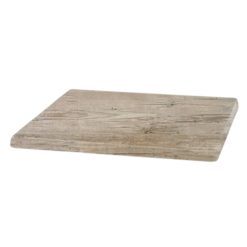 Plateau de table rond biseauté JMC Furniture, H 32 po x l 32 po x P 1,37 po, Pin de Washington