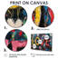 Love Pop Art Graffiti Artwork - Pop Art Wall Art Living Room-2143339048-2143339071