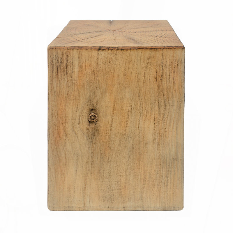 End Table, Natural, H18"