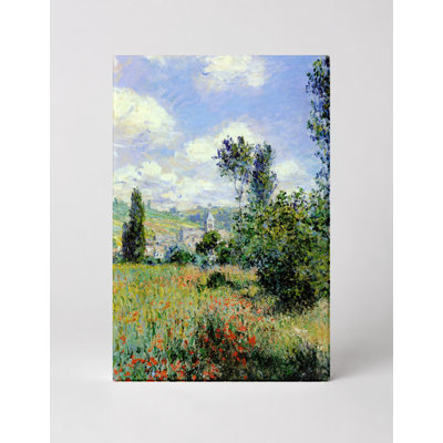 Vue de Vétheuil (1880) - Portrait, art mural sur toile