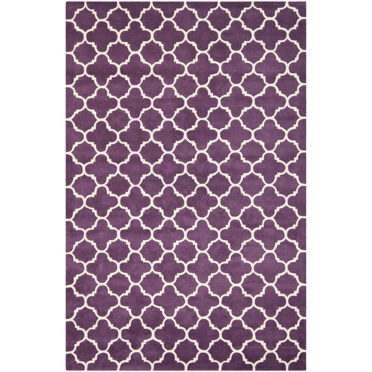 Carolene Hand Tufted Wool Geometric Rug