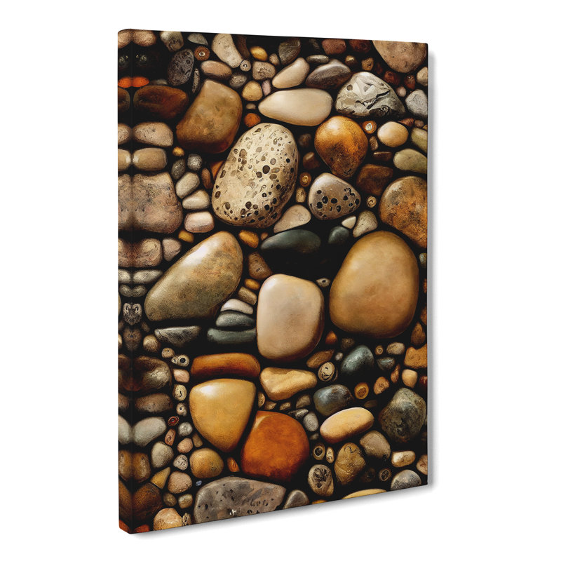 CAN-V0523-1791X Pebbles Vol.3 - Wrapped Canvas Print, 76cm H x 50cm W