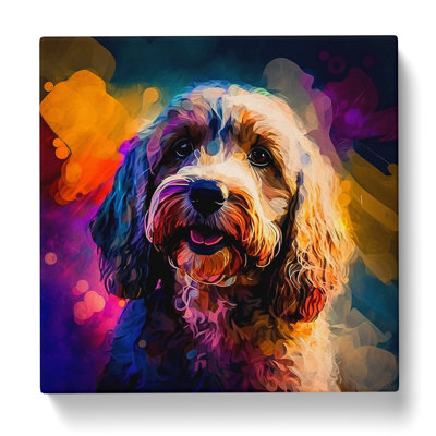 Cockapoo Abstract Expressionism - Print